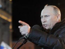 Rusya'da zafer Putin'in
