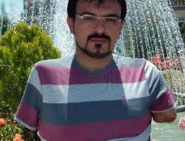 Kaybettiği bacaklarının yanına gömüldü